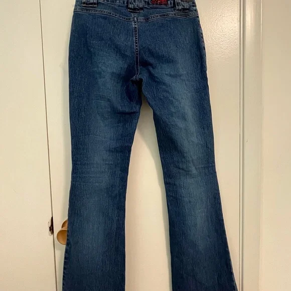 Low Rise Flare Jeans - Picture 3 of 5